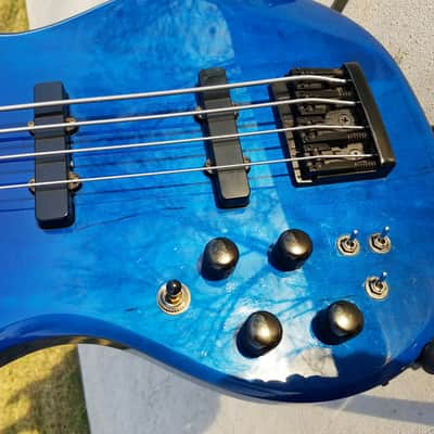 Carvin LB70L 1990 Pearl Deep Blue Gloss image 3