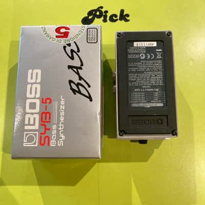 Boss SYB-5 Bass Synthesizer 2004 - Present - Silver image 2