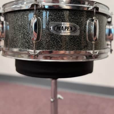 Mapex 14x5.5 8-Lug Snare Drum — Black Sparkle image 1