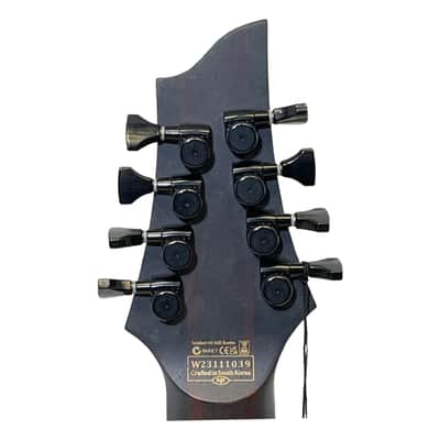 Schecter John Browne Tao-8 Signautre 8-String Electric Guitar - Azure - C-Stock image 6