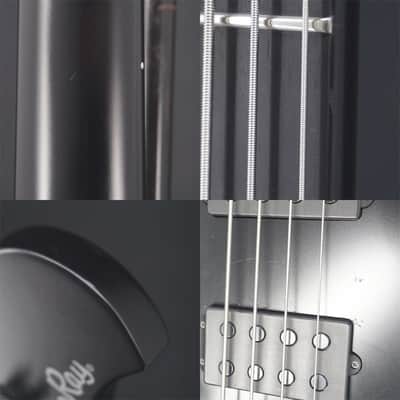 MUSICMAN USED ​​StingRay4 HS (Stelth Black/Ebony) image 11