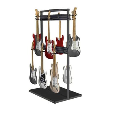 D'Luca Free Standing Modular Guitar Display Double Tier image 4