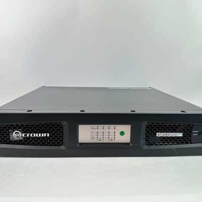 Crown DCi 4|1250 - 1250W 4-Channel at 4-Ohm 70V/100V Analog Power Amplifier image 2