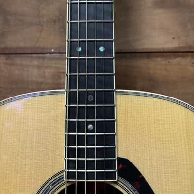 Yamaha LL-16HB Dreadnought Acoustic Natural w/case image 8