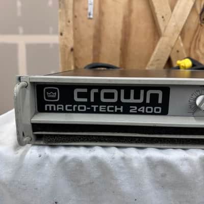 Crown Macro-Tech 2400 Power Amp Amplifier w/XLR Inputs - Twelve Available image 2