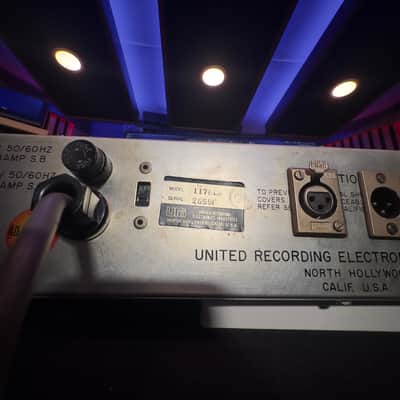 Urei Universal Audio 1176LN Rev. F Limiting Amplifier 1970s - Black Panel image 3