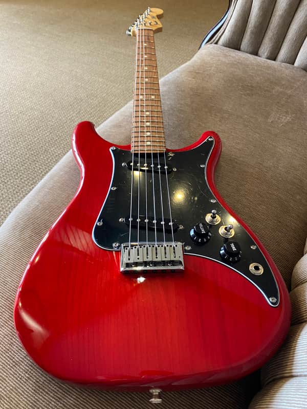 Fender Lead II 2020 - Crimson Red Transparent image 1