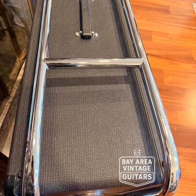 1965 Vox AC50/4 Mk III Head & 2x12 Cabinet w/ Original Speakers & Trolley image 6