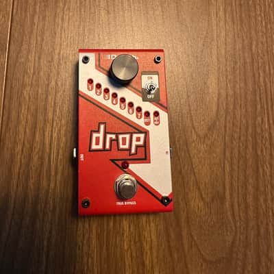 DigiTech Drop Compact Polyphonic Pitch-Shifter 2010s - Red image 1