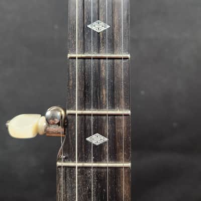 Deering Black Diamond Banjo w/ Hardcase,  5th String Railroad Spike, Natural/Black, ca 2017 image 9