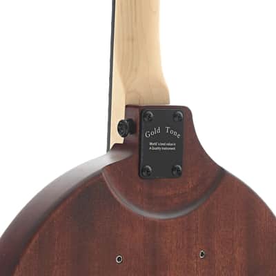 Gold Tone EB-5/L Solid Body Mahogany Top Maple Neck 5-String Electric Banjo with Hard Case For Left Handed Players image 2