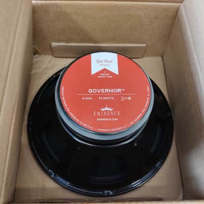 Eminence The Governor 75w 12" 8 Ohm Replacement Speaker 2010s - Black/Red image 3