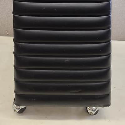 Vintage Kustom Tuck N Roll 2X15" Black Bass Guitar Cabinet Original Speakers image 3