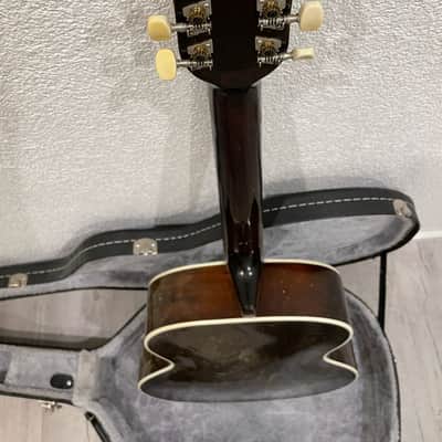Juwel Vintage Archtop Guitar From 1950 Walnut Brown image 15