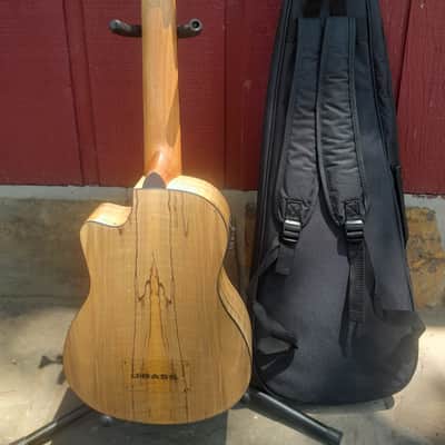 Kala UBASS-SP-MAPL-FS Spalted Maple U-Bass with Electronics 2010s - Natural image 4