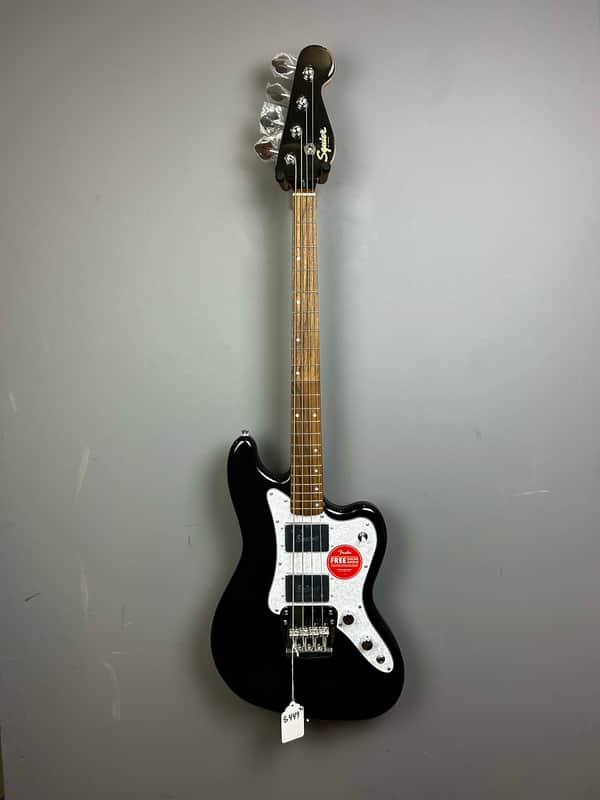 Squier Paranormal Rascal Bass HH 2023 - Metallic Black image 1