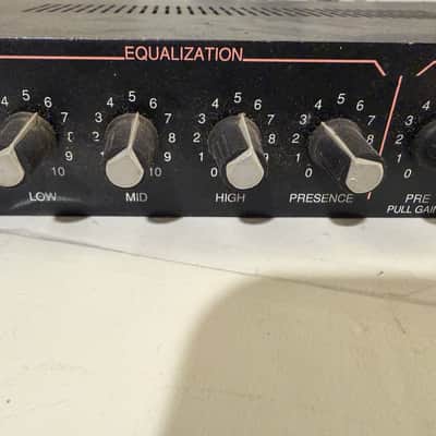Peavey Rockmaster tube preamp Late 80’s early 90’s - Black image 5