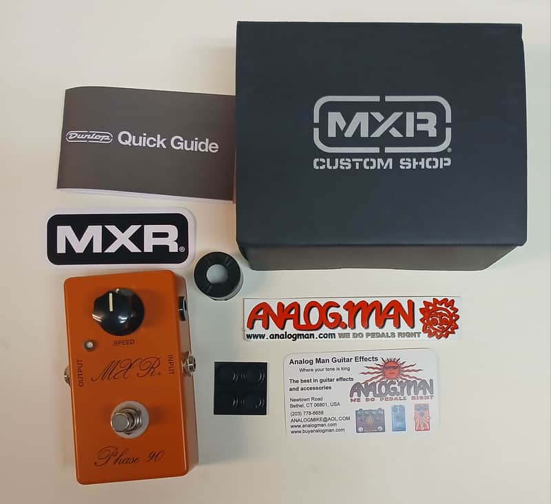 MXR Analogman '74 Script logo Phase 90 image 1