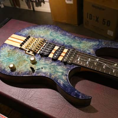 Ibanez IV2RG Visions 2025 - Present - Blue / Green / Purple image 9