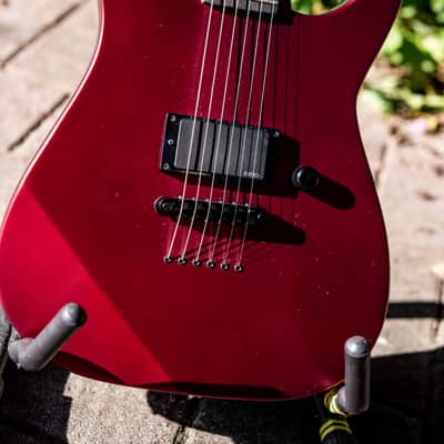 ESP E-II M-I Thru NT 2021 - Deep Candy Apple Red image 5