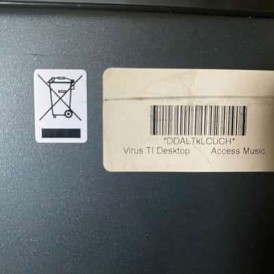 Access Virus TI Desktop Digital Synthesizer 2005 - Black image 11