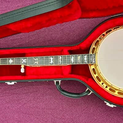 Viermont Luthiers Custom Artisan 5-String Banjo 1989 – One-Off Handcrafted Flame Maple Banjo – Serial B0320 image 12