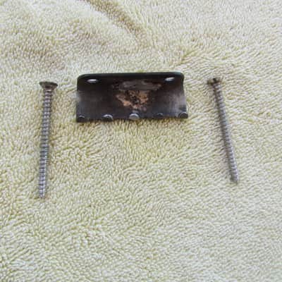Fender Stratocaster Tremolo Claw W/Screws Vintage Fender Tremolo Claw Shows Considerable Wear image 1