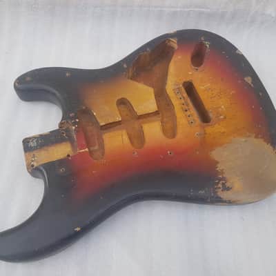 1963 FENDER  STRATOCASTER BODY USA image 4