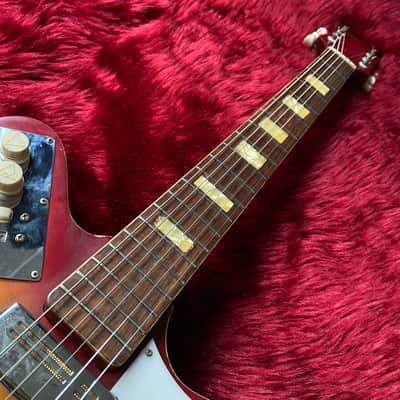 c.1964- Guyatone SG-S02 Musician MIJ Vintage Hollow Body Guitar "Sunburst" image 4