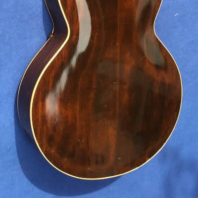 Immagine Gibson L-50 1937 Sunburst converted to a Charlie Christian Model with a period pickup - 7