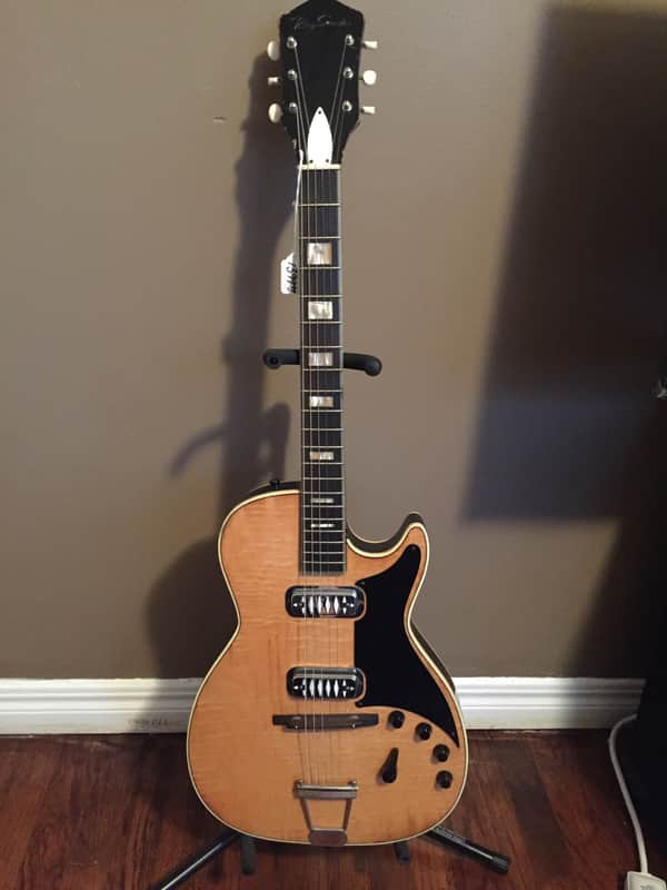 Harmomy Roy Smeck Stratotone Natural Flame Top image 1