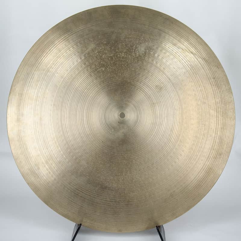 A. Zildjian 20" Hollow Logo Flat Top Ride Cymbal 1978 - 1982 image 1