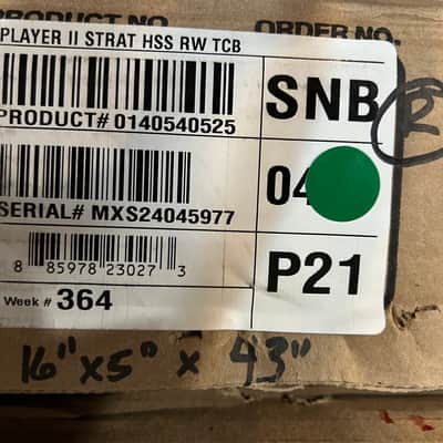 Fender Player II Stratocaster 2024 - Transparent Cherry Burst /6lbs. 11.2oz. #MXS24045977 image 12