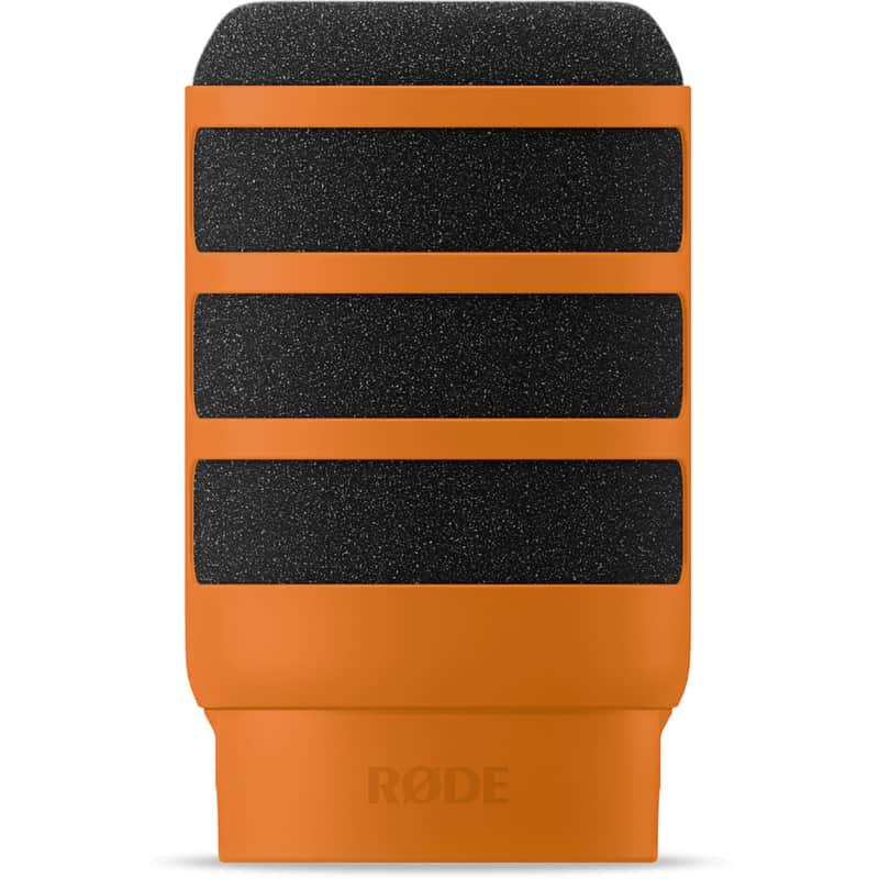 RODE WS14 Deluxe Pop-Filter for PodMic/PodMic USB, Orange image 1
