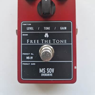 Free The Tone MS-2V Overdrive with Matt Schofield signed box imagen 2