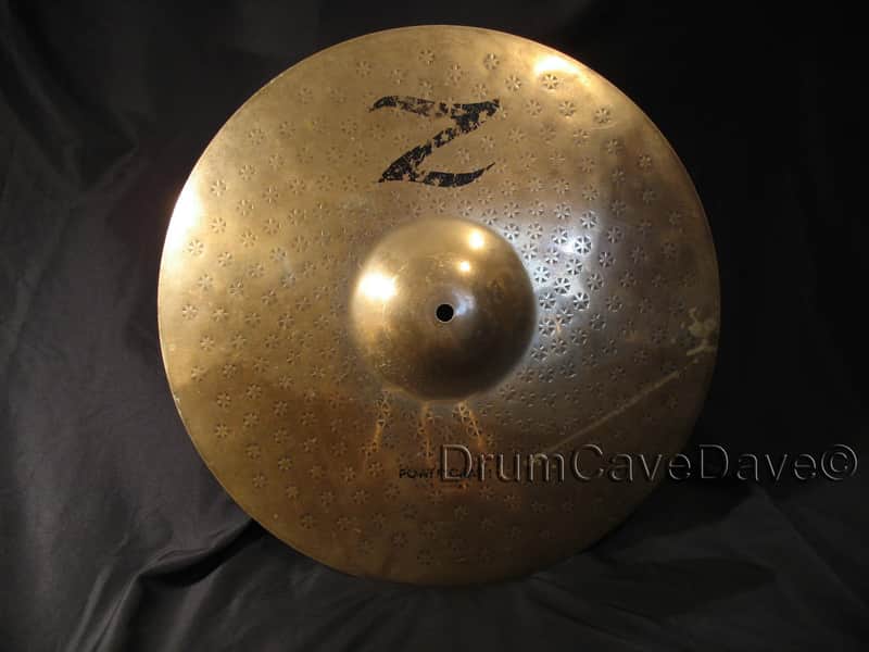 18" ZILDJIAN Z series POWER CRASH CYMBAL, NO LONGER MADE, GREAT CONDITION! DEMO VIDEO! image 1