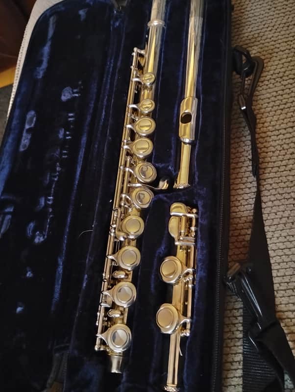 Trevor James Flute  10x015 - Silver plated image 1
