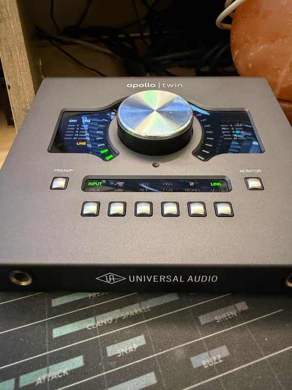 Universal Audio Apollo Twin SOLO MKII Thunderbolt Audio Interface 2010s - Dark Grey imagen 1