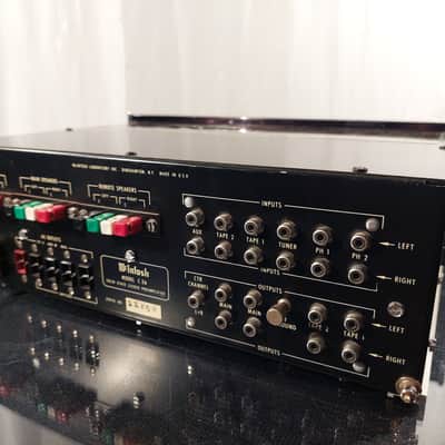 McIntosh C-26 w / Factory shipping carton , Owner's Manual and Service Information 1968 - 1978 - Black image 3