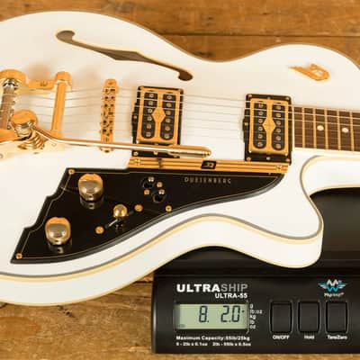 Duesenberg Starplayer TV - Rosewood - White Velvet image 8