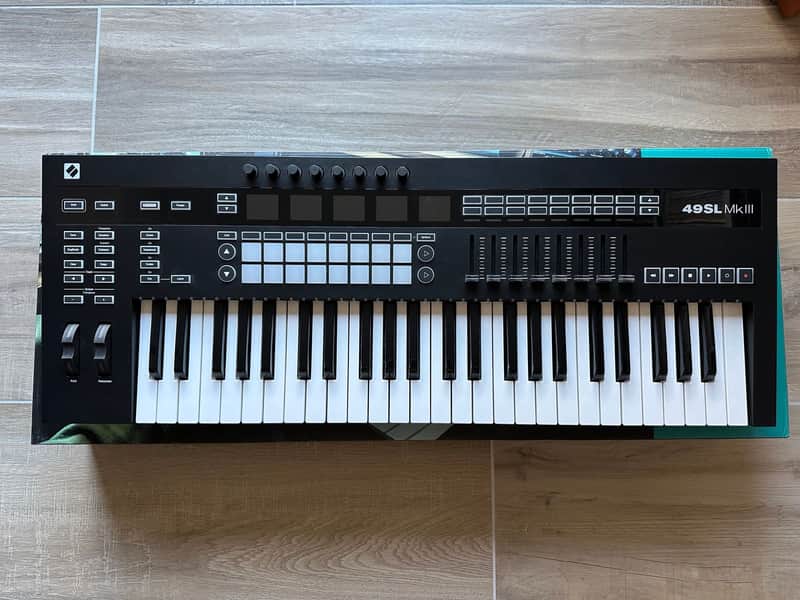 Novation 49 SL MKIII MIDI keyboard image 1