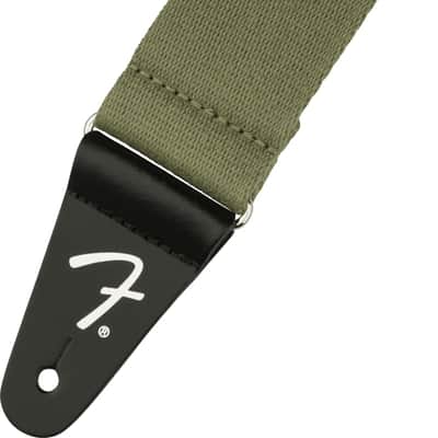 Genuine Fender Supersoft 2" Wide Guitar Strap - Olive - 099-0642-098 image 4