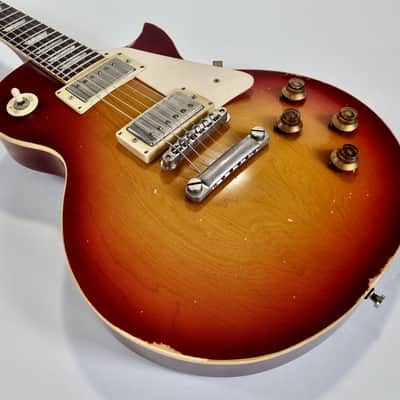 FGN Master Relic Les Paul Siggi Braun #024 2011 - Aged Cherry Burst image 10