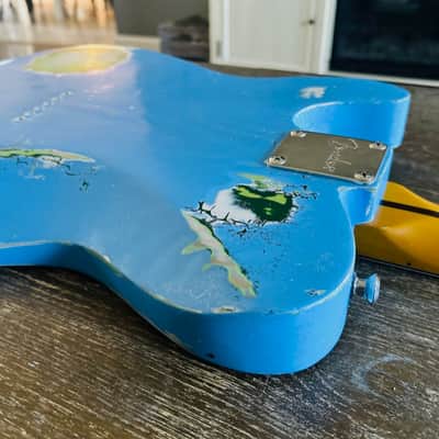 Fender Modern Player Plus Telecaster - Relic’d Blue image 10