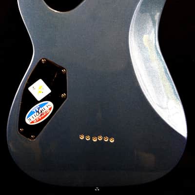 New! 2011 Schecter Diamond Series C-1 Standard Electric Guitar - Metallic Blue image 2