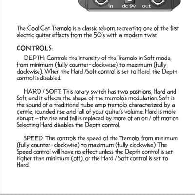 Danelectro Cool Cat Tremolo image 4