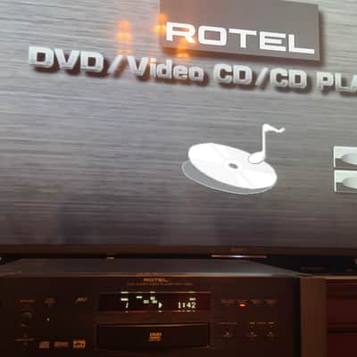 Rotel RDV-1080 DVD Audio/Video Player – For Parts or Repair image 2