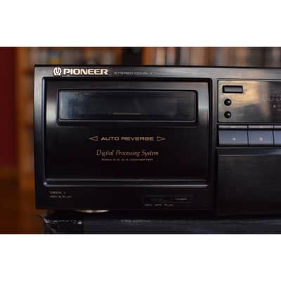 Pioneer Stereo Double Cassette Deck CT-W806 DR (1997) image 3