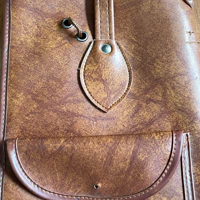 Pro Mark Vintage Drumstick Stick Bag 70s-80s Est. - Brown with 5 Pairs of Drumsticks Pro-Mark Vic Firth image 3