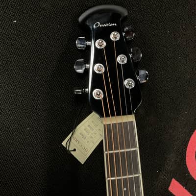 Ovation Ovation Celebrity Standard Mid-Depth Acoustic-Electric Guitar - Black Black gloss image 7